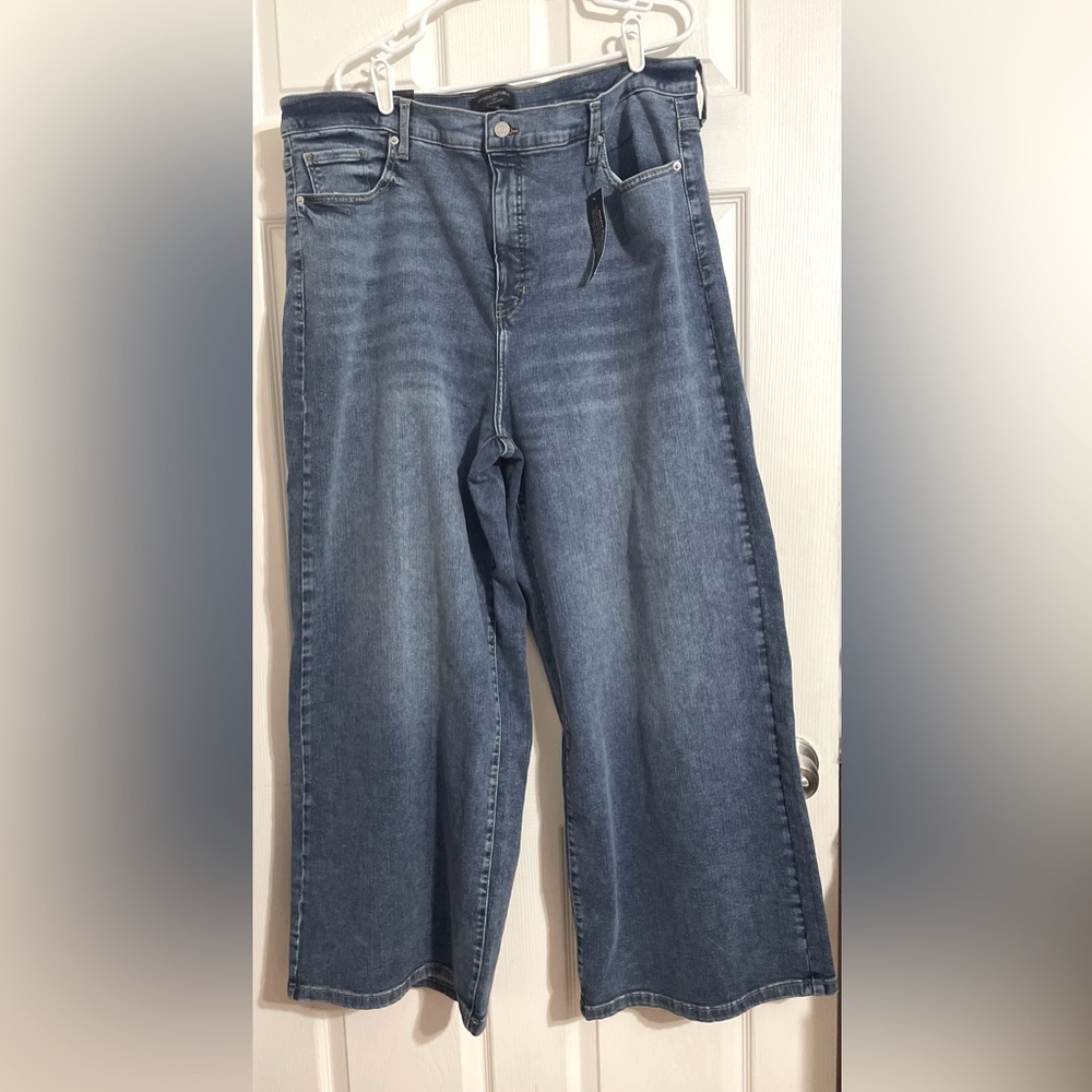 Banana Republic Wide leg jeans Sz35/20